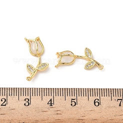 Латунные микро проложить кубического циркония подвески&nbsp;KK-D504-16G