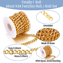 9.84-футовые латунные граненые бордюрные цепи&nbsp;CHC-TA0001-31