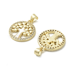 Латунные микро проложить кубического циркония подвески&nbsp;KK-D384-06G-03
