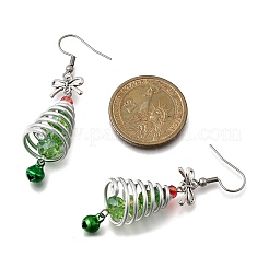 Серьги-подвески из алюминиевого стекла&nbsp;EJEW-JE06580