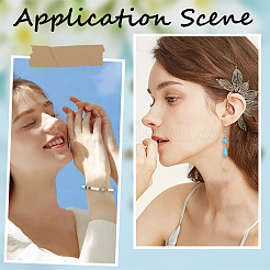 360шт 12 стиля колпачки из сплава в тибетском стиле&nbsp;TIBE-SC0002-37