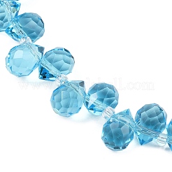 Прозрачные стеклянные бусины&nbsp;GLAA-Z017-01F