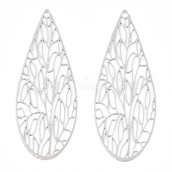 Стойки обшивки латунь филигранные подвески&nbsp;X-KKC-T001-68P