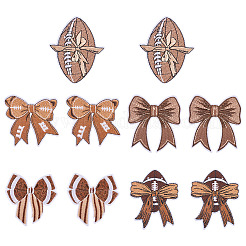 10 шт. 5 стили нашивок для регби&nbsp;PATC-TA0001-15