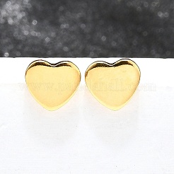 Серьги-гвоздики из нержавеющей стали 304&nbsp;X-EJEW-P262-01G