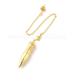 Стеллаж гальванический латунный биолокационный маятник большие подвески&nbsp;KK-H444-01