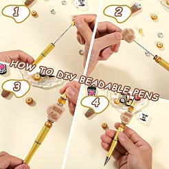 Наборы ручек из бисера на тему еды своими руками&nbsp;DIY-SZ0010-09