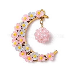 2шт подвески из стеклянного бисера&nbsp;PALLOY-MZ00602