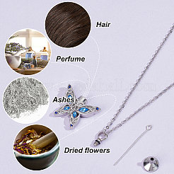 Ожерелье из урны с прахом из нержавеющей стали&nbsp;NJEW-CN0001-05A