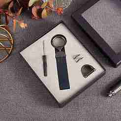 Брелок для ключей от машины из натуральной кожи&nbsp;JX273D