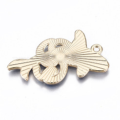 Подвески из экологически чистого сплава с эмалью&nbsp;X-ENAM-Q437-032-NR