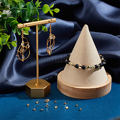 40шт 2 стиля латунная бусина&nbsp;KK-NB0003-47G