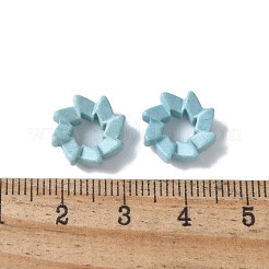 Натуральный радужный агат алашан европейские бусины&nbsp;G-G194-06F