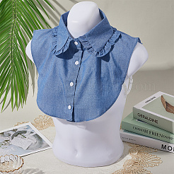 Съемные воротники из хлопка&nbsp;AJEW-WH20816-025A