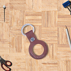 1 комплект застежек-подвесок для кошелька из коровьей кожи&nbsp;PURS-CL0001-26B