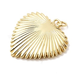 Подвески в форме сердца из латуни&nbsp;KK-H529-62A-G