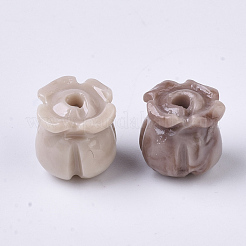 Синтетических коралловых бусин&nbsp;CORA-R017-28-B04