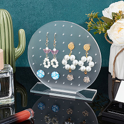 Акриловая подставка для серег&nbsp;EDIS-WH0023-01A