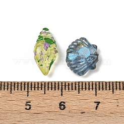 Прозрачные акриловые бусины с океанской тематикой&nbsp;OACR-D321-02