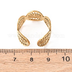 Кольца-манжеты из нержавеющей стали 304 для женщин&nbsp;RJEW-K309-03G