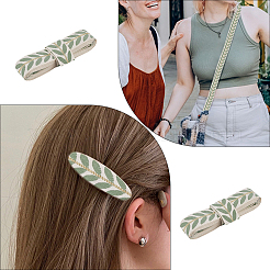 18 ярд двухцветных полиэстеровых жаккардовых лент с узором в виде листьев&nbsp;SRIB-CY0001-16