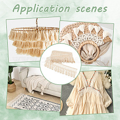 16 ярд хлопковой кружевной ленты с отделкой по краям&nbsp;OCOR-WH0092-24