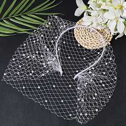 1 шт. резинки для волос из сетчатой вуали&nbsp;OHAR-CP0001-32