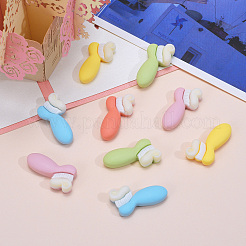 60шт 6 цвета смолы канохоны&nbsp;RESI-CJ0001-168