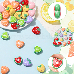 30 шт. Непрозрачные акриловые бусины&nbsp;MACR-SP0002-10