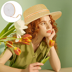 20 ярд ленты из полиэстера с вышивкой в этническом стиле и листьями&nbsp;OCOR-WH0070-109A