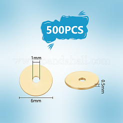 500 шт. Латунные дистанционные бусины&nbsp;KK-UN0002-09