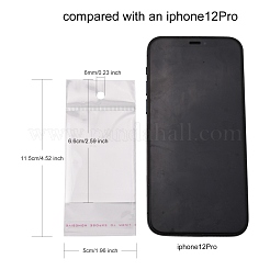 Прямоугольник целлофана сумки OPC-F001-03A