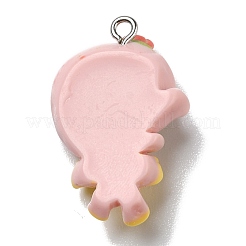 Подвески из непрозрачной смолы&nbsp;RESI-D055-050P