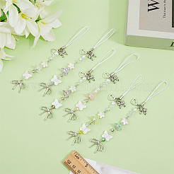 6 шт. стеклянные&nbsp;HJEW-SC00142