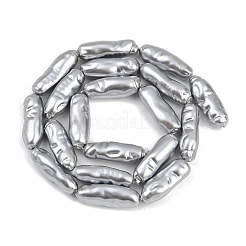 Гальванические стеклянные бусины&nbsp;GLAA-H039-03D