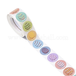 8 узор на пасхальную тематику самоклеющиеся рулоны бумажных наклеек&nbsp;LS-DIY-C060-03E