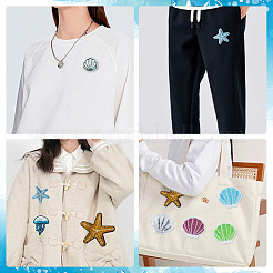 22 шт. 11 стиля заплаток из ПЭТ&nbsp;PATC-MA0001-42