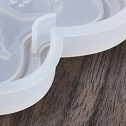 Рождественская серия подвесная бирка diy подвеска украшение силиконовые Молды&nbsp;LS-DIY-M057-03D