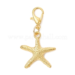 7 шт. подвеска из сплава в тибетском стиле серии «Океан»&nbsp;HJEW-JM03897