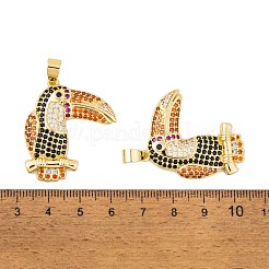 Латунные микро проложить кубического циркония подвески&nbsp;KK-E108-35G