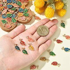 Подвески из эмали и сплава&nbsp;ENAM-CJ0001-40