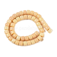 Нити из окрашенных стеклянных бусин с эффектом омбре&nbsp;GLAA-H037-01D