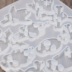 Силиконовые Молды для подвесок серии «Хэллоуин»&nbsp;LS-SIL-B075-05E