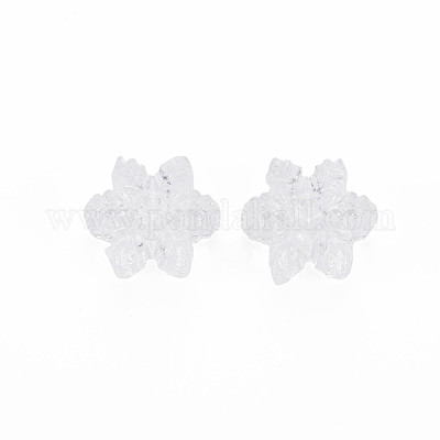 Прозрачного акрилового Европейский бисером TACR-T003-21-1