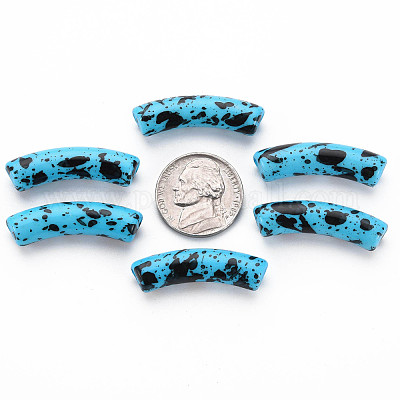 Непрозрачные акриловые бусины&nbsp;MACR-S372-002F-B07-1