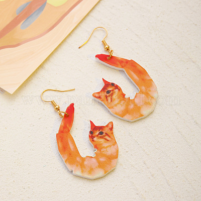 Акриловые серьги болтающийся&nbsp;FS-WG7CC71-02-1