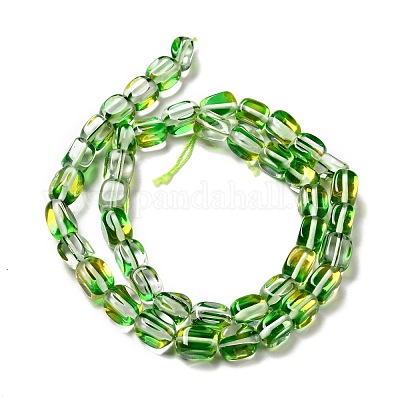 Гальванические нити из синтетических бусин из лунного камня G-P473-A01-M-1