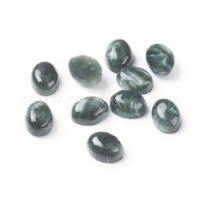 Натуральные серафинитовые кабошоны&nbsp;G-E557-04A-1