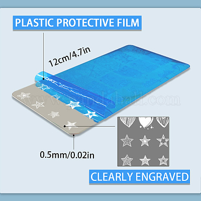 Шаблоны для дизайна ногтей своими руками из нержавеющей стали&nbsp;MRMJ-PH0002-97-1