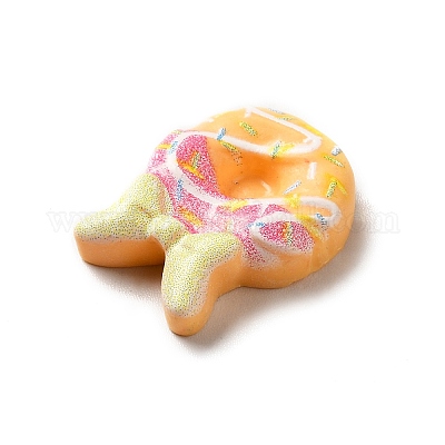 Мультяшные непрозрачные кабошоны RESI-K019-49-1